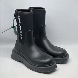 Off-White Sponge Rubber Rain Boots size 40